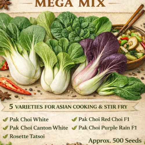 Pak Choi Mega Mix Seeds