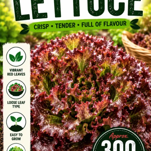 Red Salad Bowl Lettuce Seeds