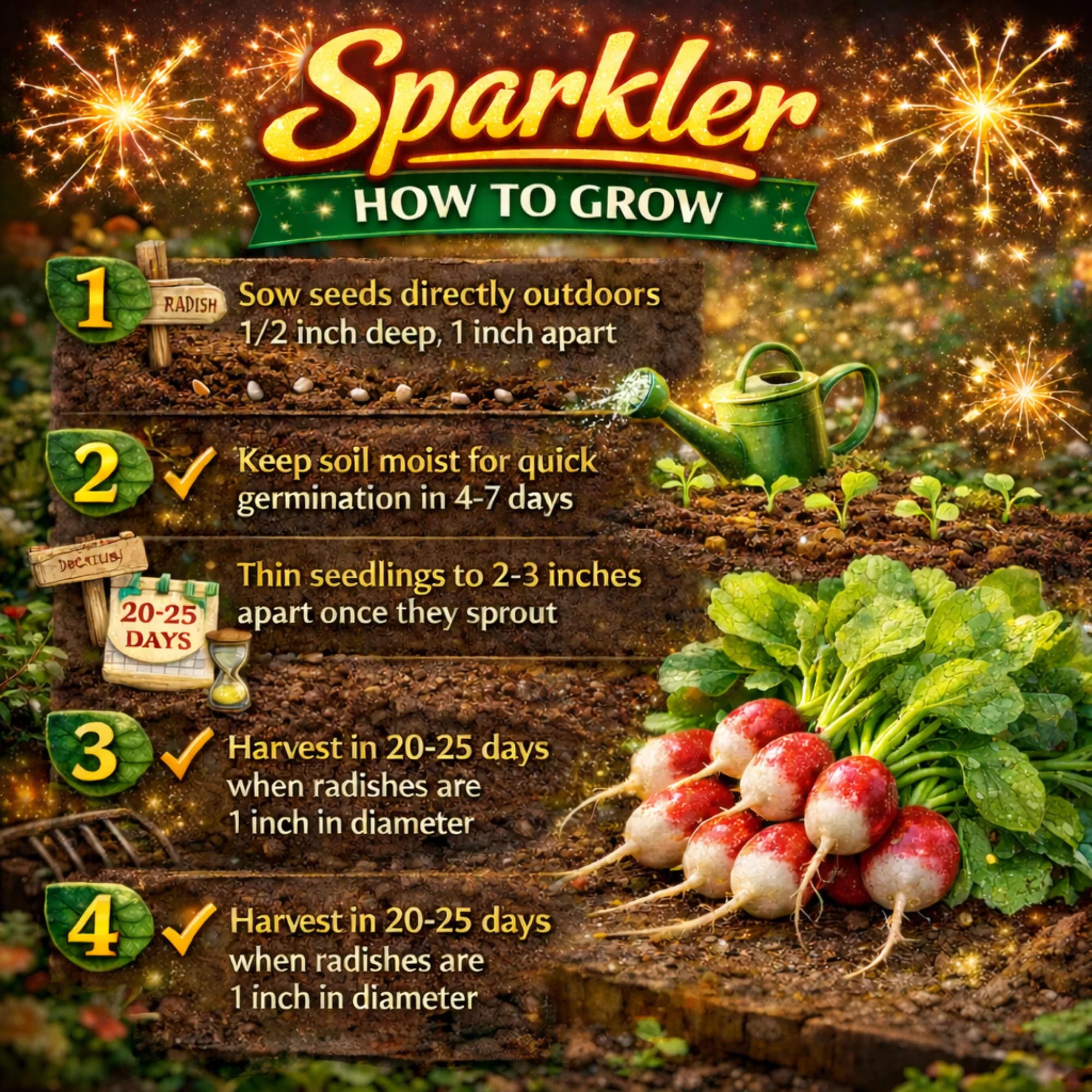 Sparkler Radish - Image 3