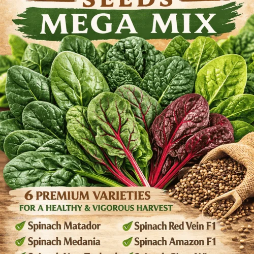 Spinach Seeds Mega Mix