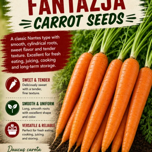 Nantes 5 Fantazja Carrot Seeds