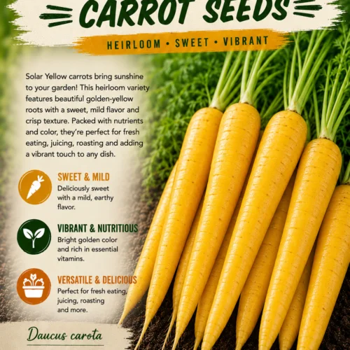 Solar Yellow Carrot Seeds