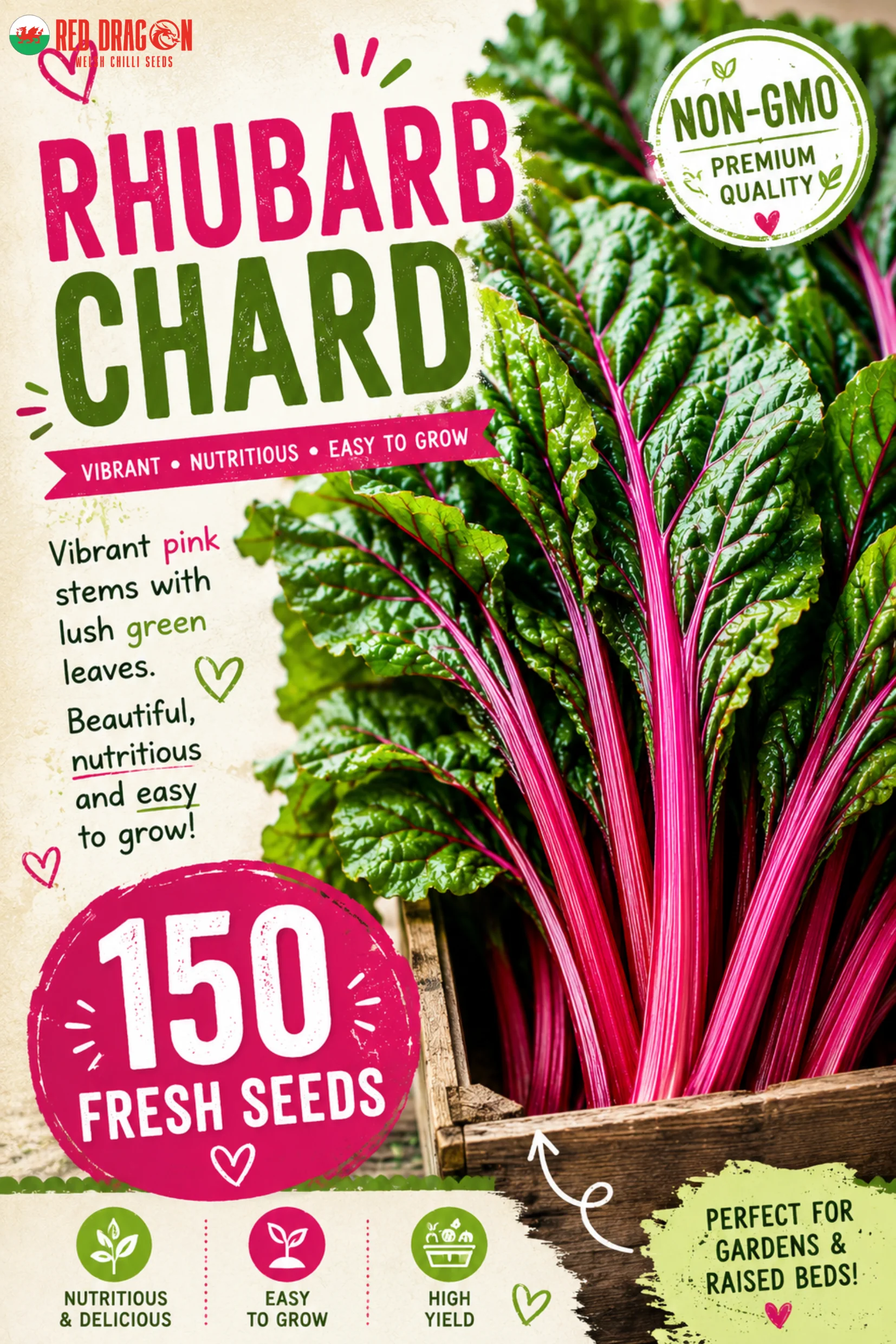 Rhubarb Chard Seeds
