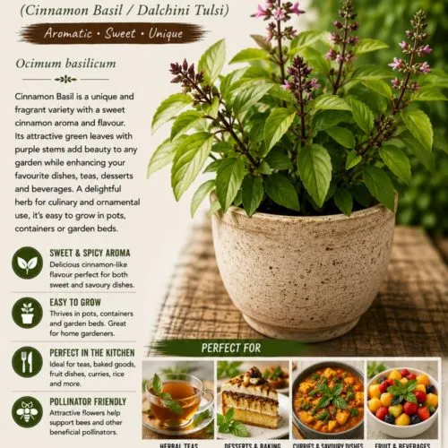 Cinnamon Basil Seeds