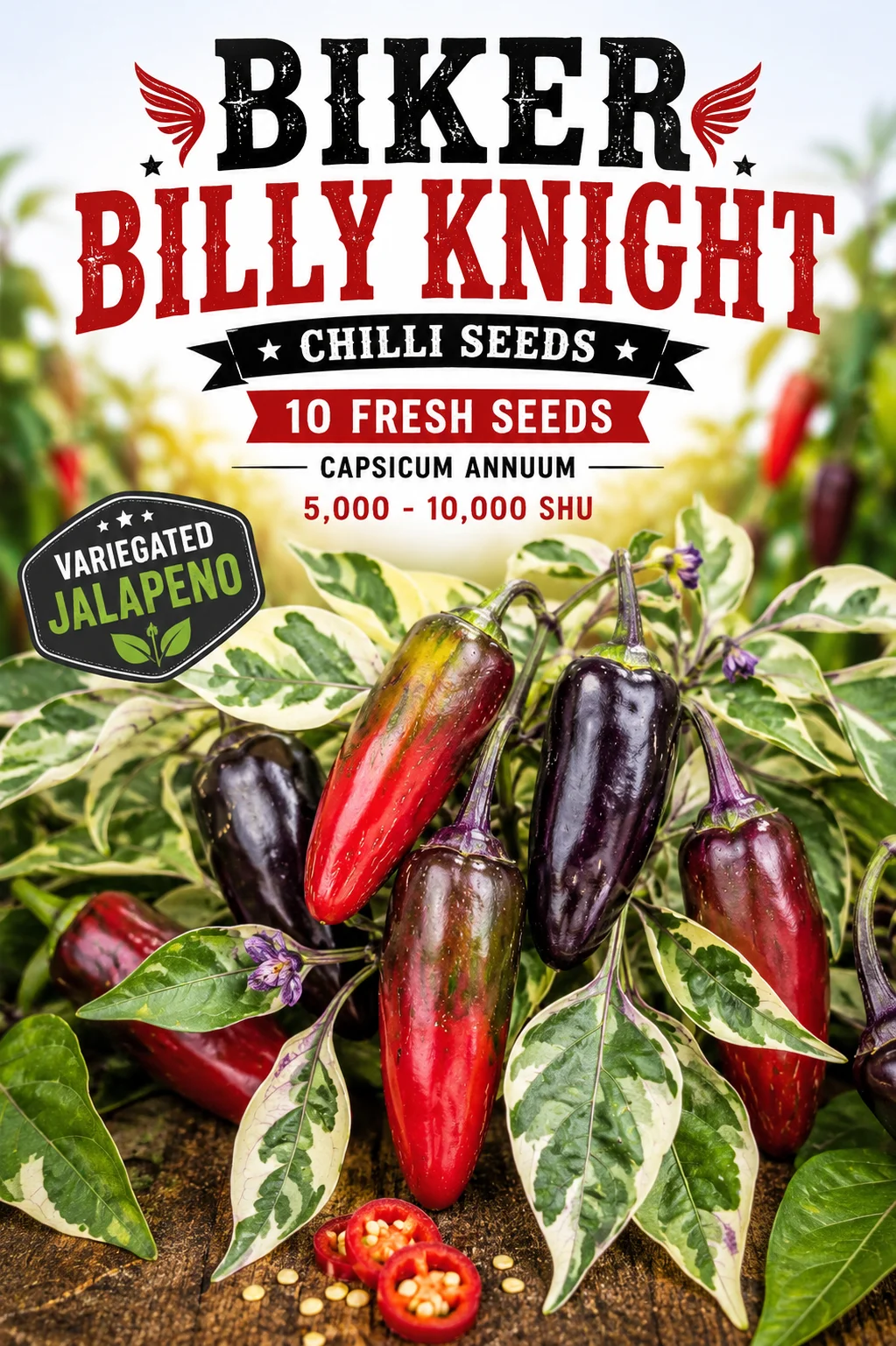 Biker Billy Knight Chilli Seeds