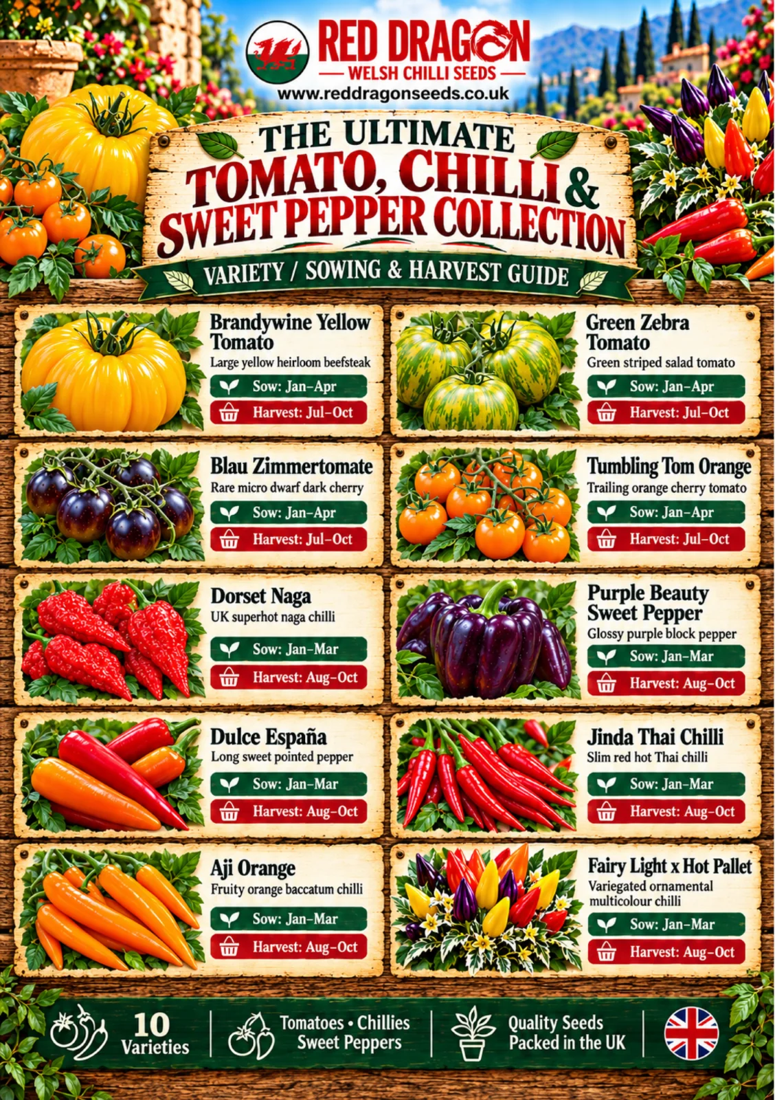 The Ultimate Tomato, Chilli & Sweet Pepper Collection - Image 4