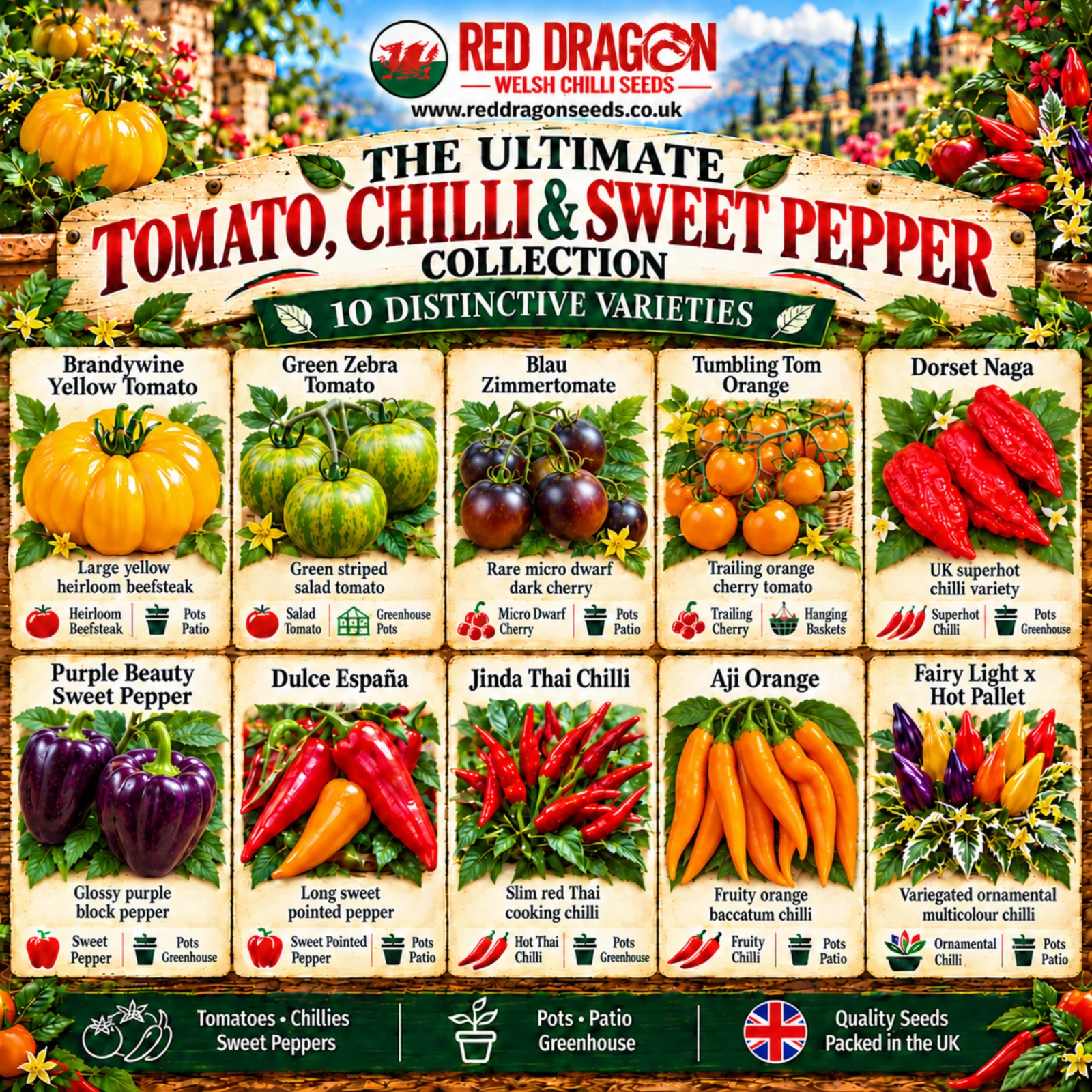 The Ultimate Tomato, Chilli & Sweet Pepper Collection - Image 2